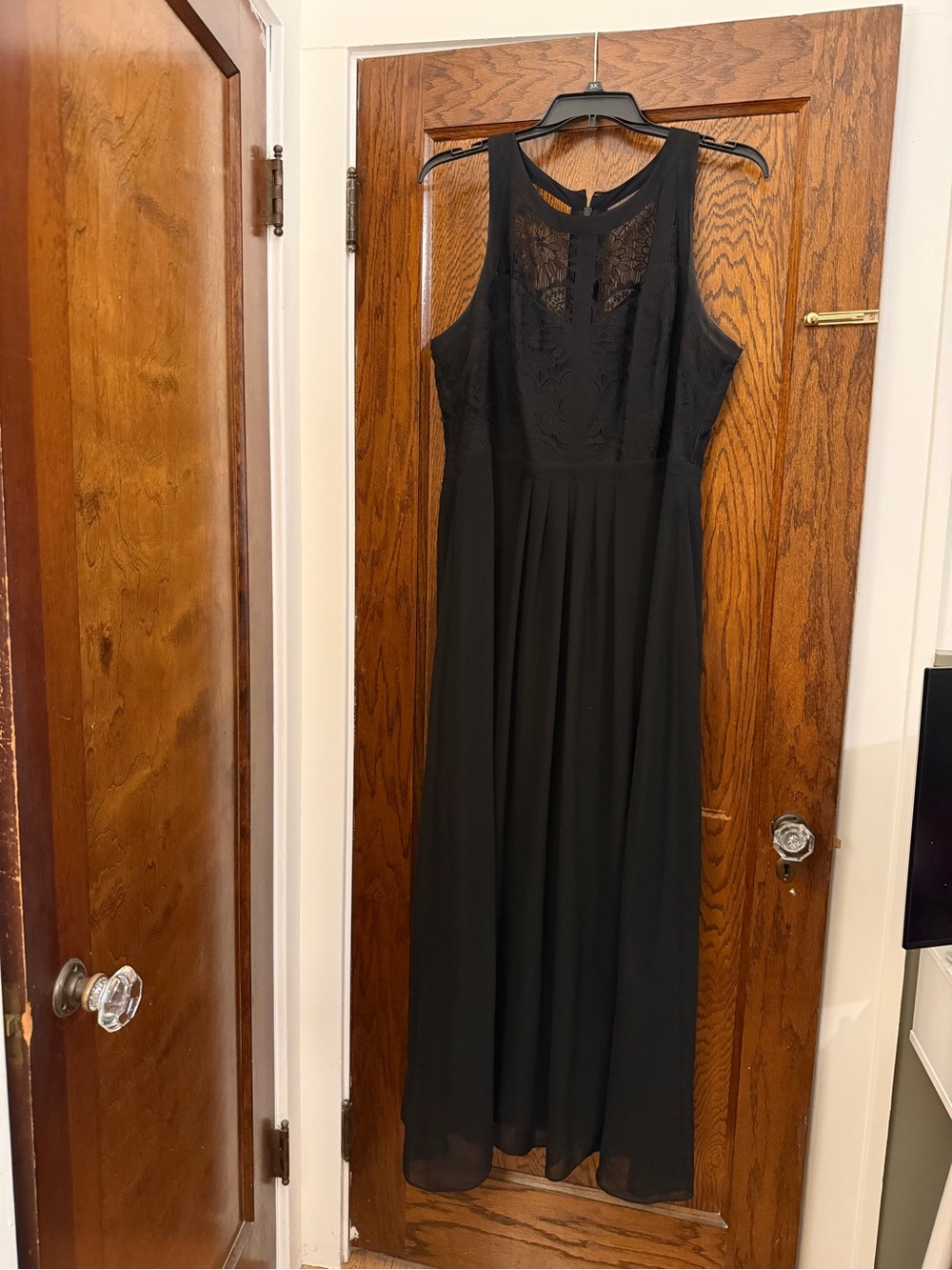 City Chic Panelled Bodice Maxi Dress